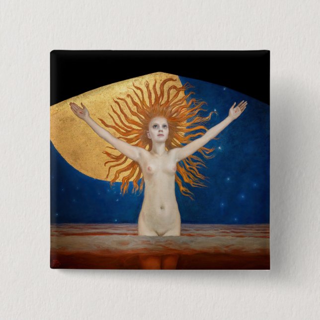 Akseli Gallen-Kallela - Ad Astra Knapp (Framsida)