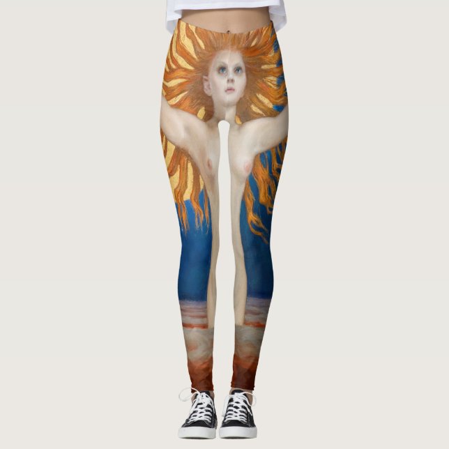 Akseli Gallen-Kallela - Ad Astra Leggings (Framsida)