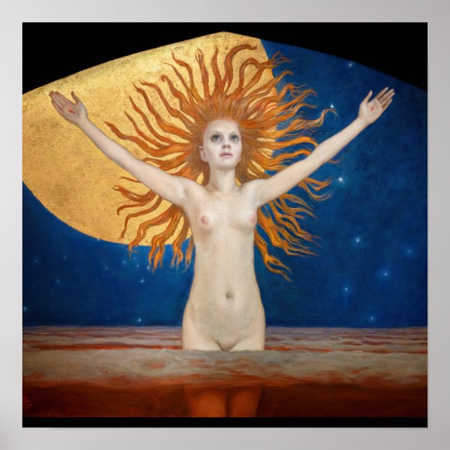 Akseli Gallen-Kallela - Ad Astra Poster (Framsidan)