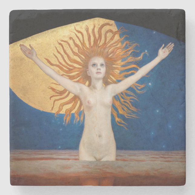 Akseli Gallen-Kallela - Ad Astra Stenunderlägg (Framsidan)