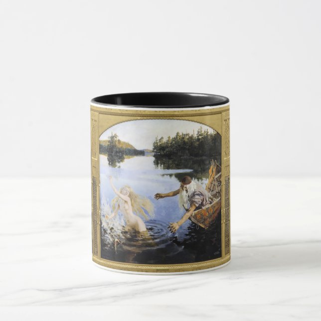 Akseli Gallen-Kallela - Aino Myth Mugg (Center)
