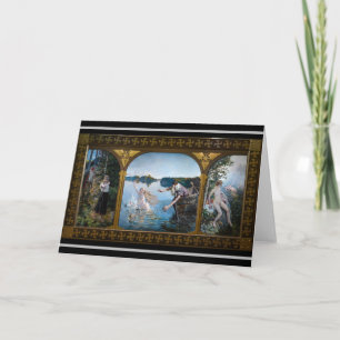 Akseli Gallen-Kallela - Aino Triptych Kort