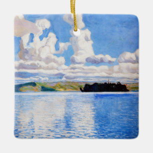 Akseli Gallen-Kallela - Cloud Torn Julgransprydnad Keramik