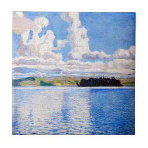 Akseli Gallen-Kallela - Cloud Torn Kakelplatta