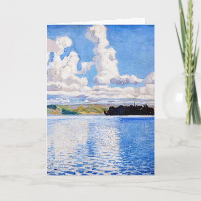 Akseli Gallen-Kallela - Cloud Torn Kort (Framsida)