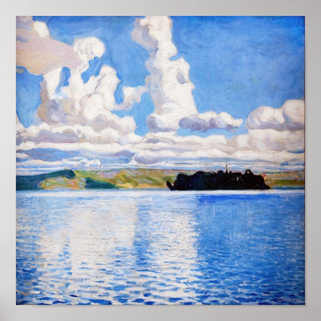 Akseli Gallen-Kallela - Cloud Torn Poster (Framsidan)