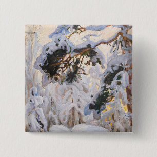 Akseli Gallen-Kallela - Forest in Winter Knapp