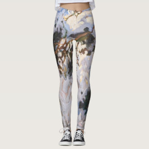Akseli Gallen-Kallela - Forest in Winter Leggings