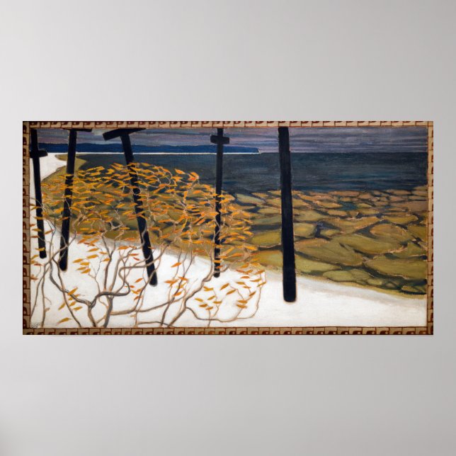 Akseli Gallen-Kallela - hösten Poster (Framsidan)