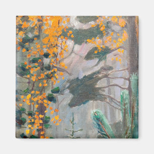 Akseli Gallen-Kallela - Höstskogen Magnet