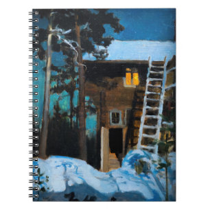 Akseli Gallen-Kallela - Kalela på en vinter Anteckningsbok
