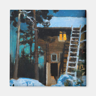 Akseli Gallen-Kallela - Kalela på en vinter Magnet