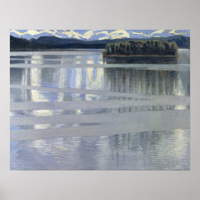 Akseli Gallen-Kallela Keitele 1905 CC0810 Large Poster (Framsidan)