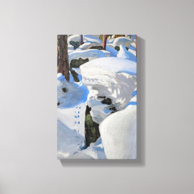 Akseli Gallen-Kallela - Lair of the Lynx Canvastryck (Framsida)