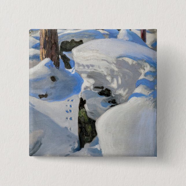 Akseli Gallen-Kallela - Lair of the Lynx Knapp (Framsida)