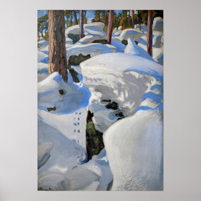 Akseli Gallen-Kallela - Lair of the Lynx Poster (Framsidan)