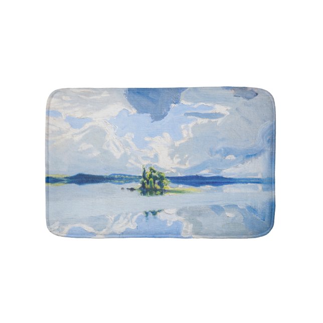 Akseli Gallen-Kallela - moln ovanför Sjö Badrumsmatta (Framsidan)