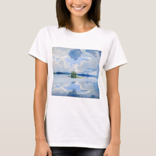 Akseli Gallen-Kallela - moln ovanför Sjö T Shirt