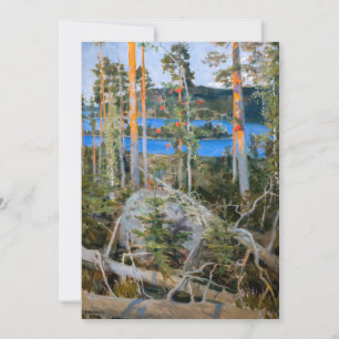 Akseli Gallen-Kallela - Sjö i Wilderness Inbjudningar