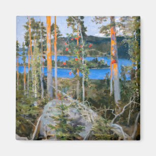 Akseli Gallen-Kallela - Sjö i Wilderness Magnet