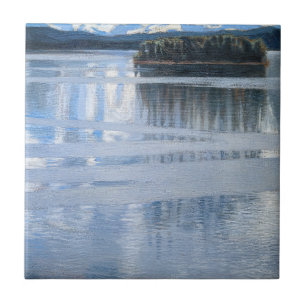 Akseli Gallen-Kallela - Sjö Keitele Kakelplatta