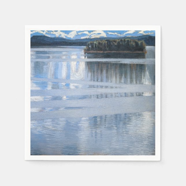 Akseli Gallen-Kallela - Sjö Keitele Pappersservett (Framsidan)