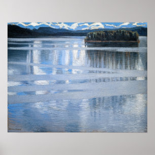 Akseli Gallen-Kallela - Sjö Keitele Poster
