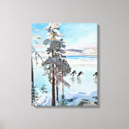 Akseli Gallen-Kallela - Skaterna nära Kalela Shore Canvastryck