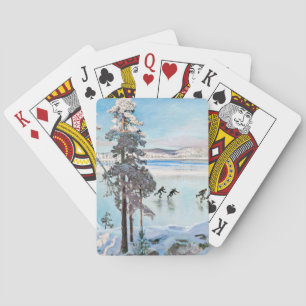 Akseli Gallen-Kallela - Skaterna nära Kalela Shore Casinokort