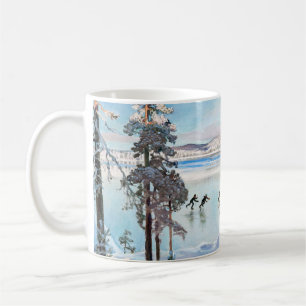 Akseli Gallen-Kallela - Skaterna nära Kalela Shore Kaffemugg