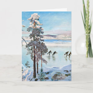 Akseli Gallen-Kallela - Skaterna nära Kalela Shore Kort