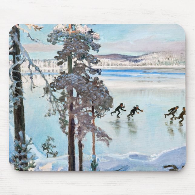 Akseli Gallen-Kallela - Skaterna nära Kalela Shore Musmatta (Framsidan)