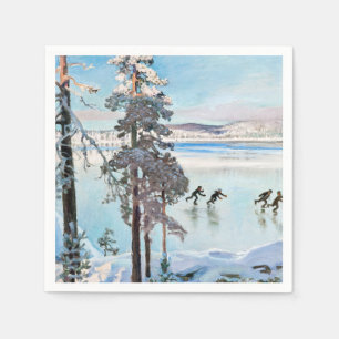 Akseli Gallen-Kallela - Skaterna nära Kalela Shore Pappersservett