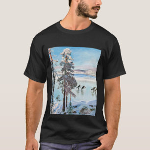 Akseli Gallen-Kallela - Skaterna nära Kalela Shore T Shirt
