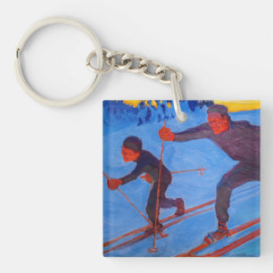 Akseli Gallen-Kallela - Skiers
