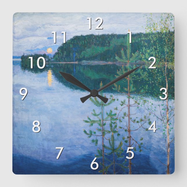 Akseli Gallen-Kallela - Vår Natten Fyrkantig Klocka (Framsida)