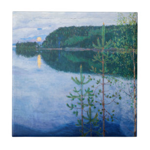 Akseli Gallen-Kallela - Vår Natten Kakelplatta