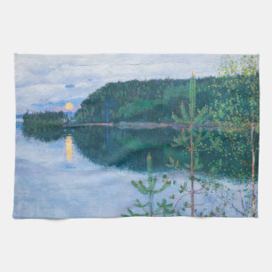 Akseli Gallen-Kallela - Vår Natten Kökshandduk