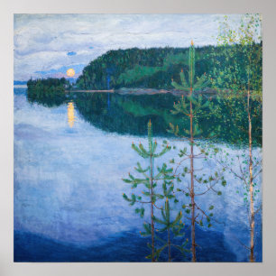 Akseli Gallen-Kallela - Vår Natten Poster