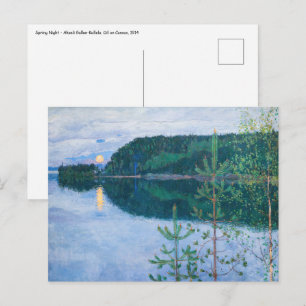 Akseli Gallen-Kallela - Vår Natten Vykort