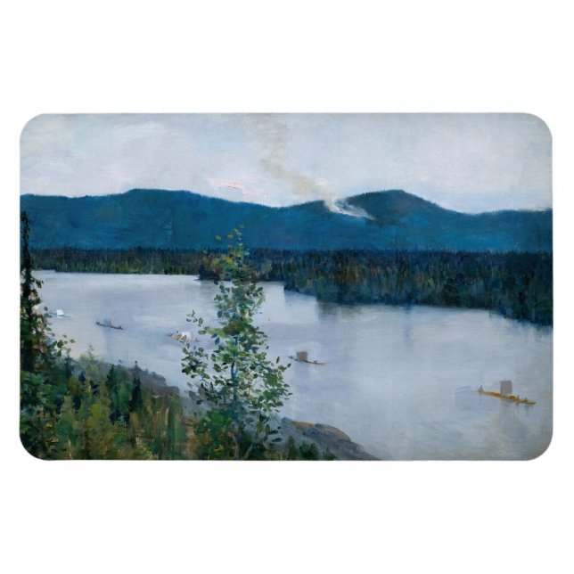 Akseli Gallen-Kallela - Vuokatti Magnet (Horisontell)