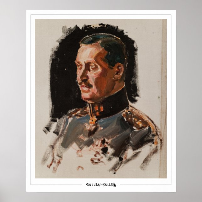 Akseli Gallen-Kallela Zedign Art Poster #14 (Framsidan)