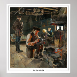 Akseli Gallen-Kallela Zedign konstaffisch #119 Poster