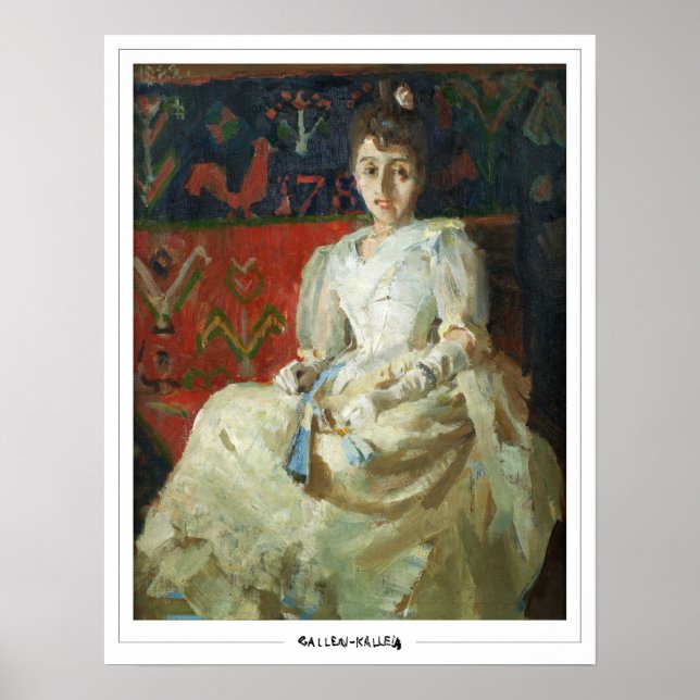 Akseli Gallen-Kallela Zedign konstaffisch #22 Poster (Framsidan)