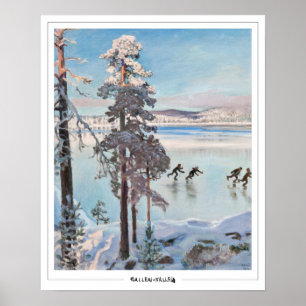 Akseli Gallen-Kallela Zedign konstaffisch #34 Poster