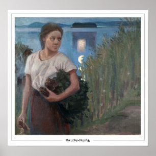 Akseli Gallen-Kallela Zedign konstaffisch #8 Poster