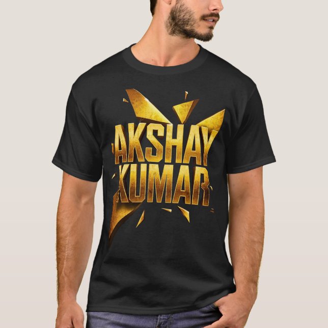 Akshay Kumar Bollywood T-Shirt (Framsida)