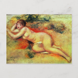 Akt av Pierre-Auguste Renoir (Bästa kvalitet) Vykort