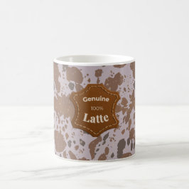 Äkta 100% Latte – Iced Latte-mugg Kaffemugg