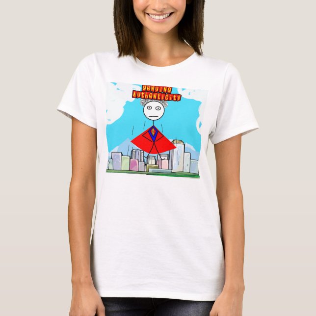 Äkta äkthet t shirt (Framsida)